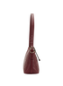 Medium GG Emblem Shoulder Bag, &pound;850, Handbags, Burgundy, Leather, Side view